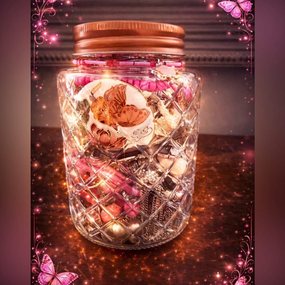“Pretty In Pink” Mystery Jewelry Jar